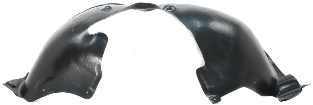 TOUAREG 08-10 FRONT FENDER LINER LH, Plastic, Vacuum Form, 3.6L/4.2L Eng.
