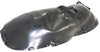 TOUAREG 04-07 FRONT FENDER LINER LH, Plastic, Vacuum Form, (Exc. TDI Model)