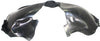 TOUAREG 04-07 FRONT FENDER LINER LH, Plastic, Vacuum Form, (Exc. TDI Model)
