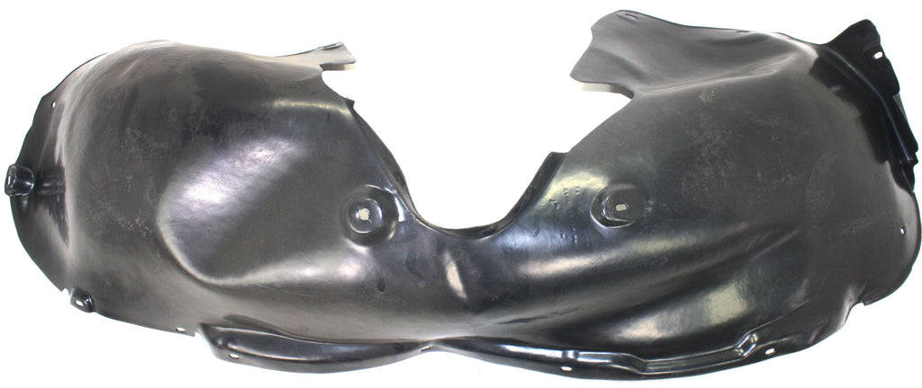 TOUAREG 04-07 FRONT FENDER LINER LH, Plastic, Vacuum Form, (Exc. TDI Model)