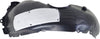 GOLF 18-21/E-GOLF 15-20 FRONT FENDER LINER RH, Rear Section