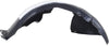 GOLF 18-21/E-GOLF 15-20 FRONT FENDER LINER RH, Rear Section