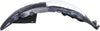 GOLF 18-21/E-GOLF 15-20 FRONT FENDER LINER LH, Rear Section