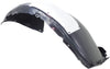 GOLF 18-21/E-GOLF 15-20 FRONT FENDER LINER LH, Rear Section