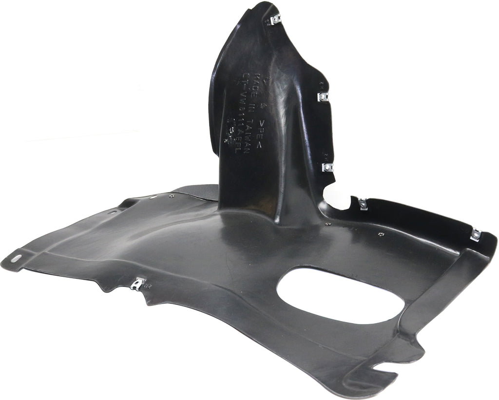 GOLF/JETTA 10-14 FRONT FENDER LINER LH, Plastic, 6 Speed Tansmission, Wagon