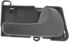 PASSAT 94-97 FRONT INTERIOR DOOR HANDLE RH, Black, Handle+Housing, Plastic (=REAR)