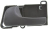PASSAT 94-97 FRONT INTERIOR DOOR HANDLE LH, Black, Handle+Housing, Plastic (=REAR)