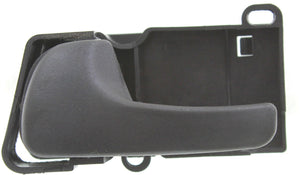 PASSAT 94-97 FRONT INTERIOR DOOR HANDLE LH, Black, Handle+Housing, Plastic (=REAR)