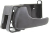 PASSAT 94-97 FRONT INTERIOR DOOR HANDLE LH, Black, Handle+Housing, Plastic (=REAR)