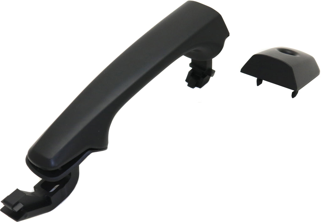 XC70 08-16/XC60 10-17 FRONT EXTERIOR DOOR HANDLE LH, Prmd Blk, Handle+Cover, w/Key Hole, w/o Keyless Entry