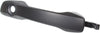 XC90 03-14 FRONT EXTERIOR DOOR HANDLE RH, Primed Black, Handle+Cover, w/o Keyhole (=REAR)