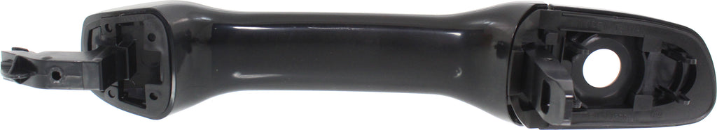 XC90 03-14 FRONT EXTERIOR DOOR HANDLE RH, Primed Black, Handle+Cover, w/o Keyhole (=REAR)