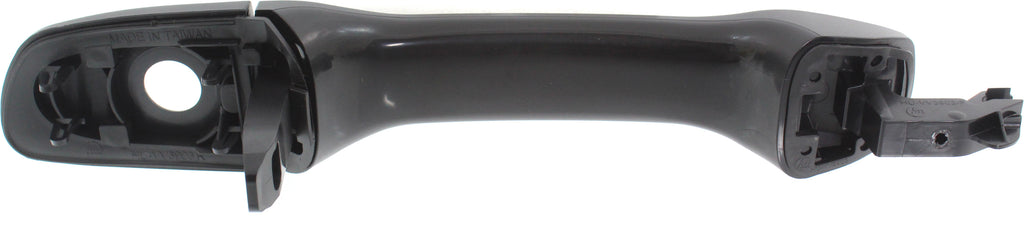 XC90 03-14 FRONT EXTERIOR DOOR HANDLE RH, Primed Black, Handle+Cover, w/ Keyhole