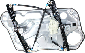 GOLF 99-06/JETTA 99-05 FRONT WINDOW REGULATOR RH, Power, w/o Motor, w/ Panel, 4-Door