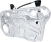 GOLF 99-06/JETTA 99-05 FRONT WINDOW REGULATOR RH, Power, w/o Motor, w/ Panel, 4-Door