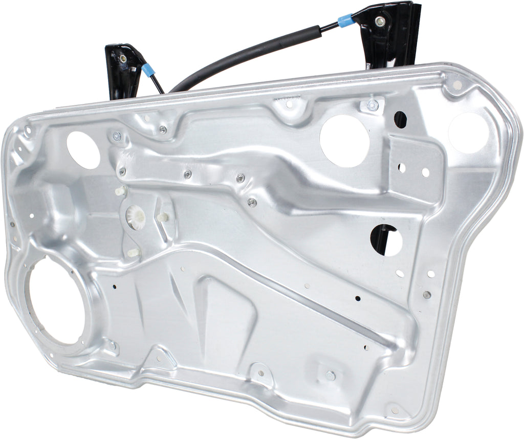 GOLF 99-06/JETTA 99-05 FRONT WINDOW REGULATOR RH, Power, w/o Motor, w/ Panel, 4-Door