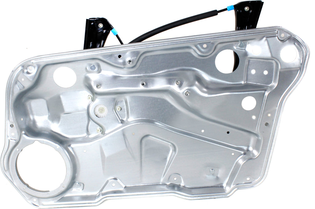 GOLF 99-06/JETTA 99-05 FRONT WINDOW REGULATOR RH, Power, w/o Motor, w/ Panel, 4-Door
