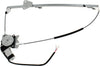 EUROVAN 93-95 FRONT WINDOW REGULATOR LH, Power, w/ Motor