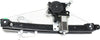 S80 99-06/S60 01-09 REAR WINDOW REGULATOR RH, Power, w/ Motor