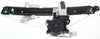 S80 99-06/S60 01-09 REAR WINDOW REGULATOR RH, Power, w/ Motor
