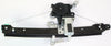 S80 99-06/S60 01-09 REAR WINDOW REGULATOR LH, Power, w/ Motor