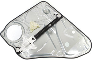 PASSAT 98-05 REAR WINDOW REGULATOR LH, Power, w/o Motor