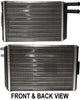 VOLVO 760 83-90 / 960 92-97 HEATER CORE, 9.5 x 7.12 x 2 in. Core Size, 0.62 in. Inlet Size, 0.62 in.