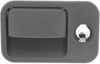 GOLF 93-97 GLOVE BOX LATCH, Handle, Black, w/ Keyhole