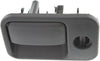 GOLF 93-97 GLOVE BOX LATCH, Handle, Black, w/ Keyhole