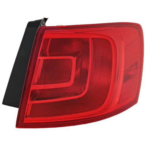 JETTA 11-18 TAIL LAMP RH, Outer, Assembly, Halogen, (Hybrid 13-14), Sedan, w/o Rear Fog Lights - CAPA