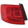 JETTA 11-18 TAIL LAMP LH, Outer, Assembly, Halogen, (Hybrid 13-14), Sedan, w/o Rear Fog Lights - CAPA