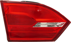 JETTA 11-18 TAIL LAMP LH, Inner, Assembly, Halogen, Sedan - CAPA