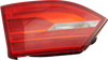 JETTA 11-18 TAIL LAMP LH, Inner, Assembly, Halogen, Sedan - CAPA