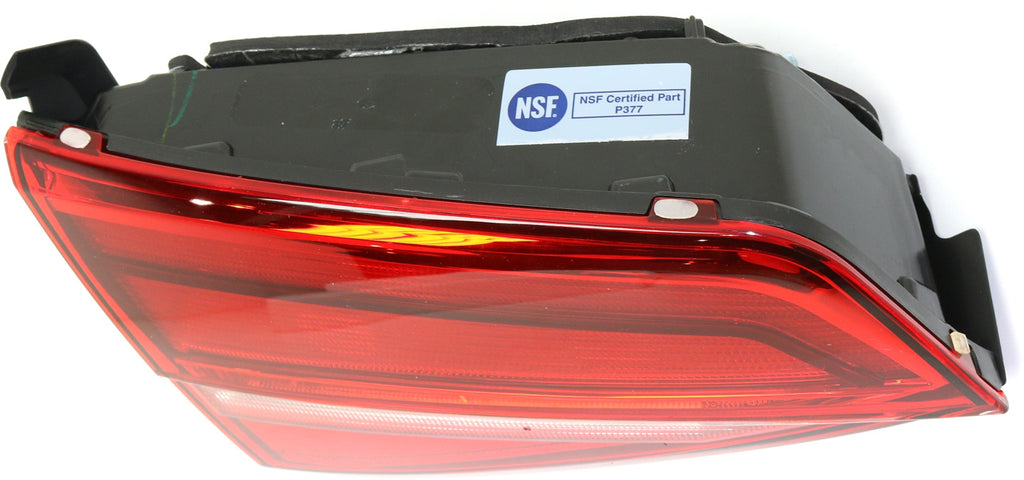 JETTA 15-15 TAIL LAMP LH, Inner, Assembly, Halogen, Hybrid Model