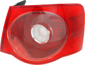 JETTA 05-07 TAIL LAMP RH, Outer, Assembly, Red Lens, Sedan