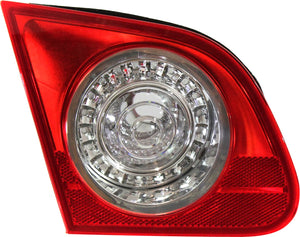 PASSAT 06-10 TAIL LAMP LH, Lens and Housing, On Trunk Lid, Sedan