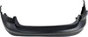 JETTA 15-17 REAR BUMPER COVER, Prmd, w/ Park Assist Snsr Holes, (Hybrid 15-16)/Sedan