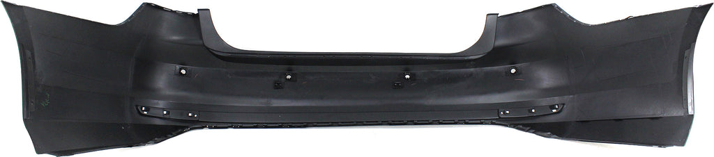 JETTA 15-17 REAR BUMPER COVER, Prmd, w/ Park Assist Snsr Holes, (Hybrid 15-16)/Sedan