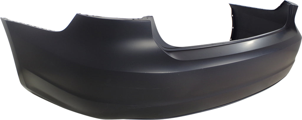 PASSAT 12-15 REAR BUMPER COVER, Primed, w/o Molding Groove Holes - CAPA