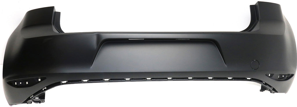 GOLF/GTI 15-17 REAR BUMPER COVER, Primed, w/o Parallel Park Assist Sensor Holes