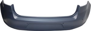 GOLF/GTI 15-17 REAR BUMPER COVER, Primed, w/ Parallel Park Assist Sensor Holes - CAPA