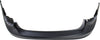 JETTA 15-18 REAR BUMPER COVER, Prmd, w/o Park Assist Snsr Holes, Sedan