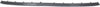 JETTA 05-10 REAR BUMPER MOLDING, Satin Black, 5th Gen., Sedan