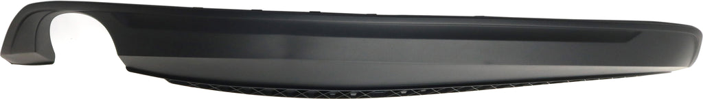 PASSAT 16-19 REAR LOWER VALANCE, Textured, w/ Single Exhaust Hole, (Exc. GT/R-Line Models)