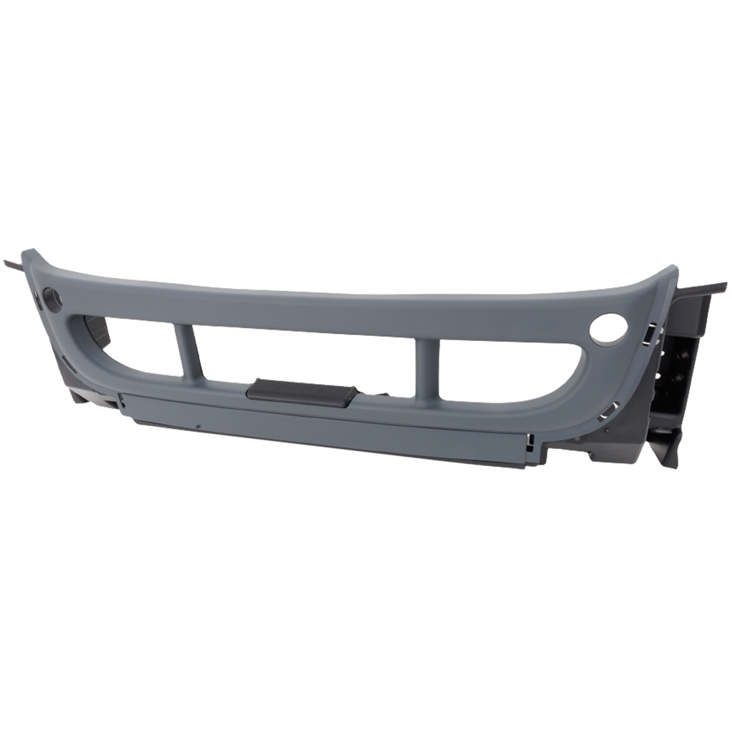 FREIGHTLINER CASCADIA 08-22 FRONT BUMPER, Powdercoated Gray, Center, w/ Holes