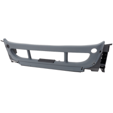 FREIGHTLINER CASCADIA 08-22 FRONT BUMPER, Powdercoated Gray, Center, w/ Holes