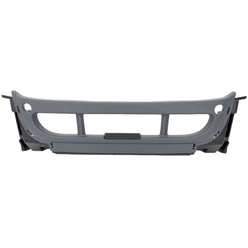 FREIGHTLINER CASCADIA 08-22 FRONT BUMPER, Powdercoated Gray, Center, w/ Holes