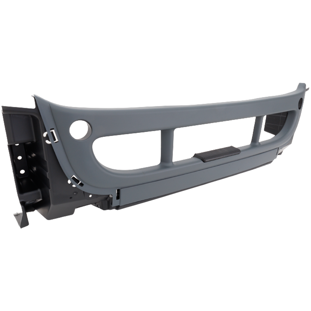 FREIGHTLINER CASCADIA 08-22 FRONT BUMPER, Powdercoated Gray, Center, w/ Holes