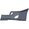 FREIGHTLINER CASCADIA 18-22 FRONT BUMPER END RH, Gray, w/ Fog Light Holes, w/ Deflector Holes