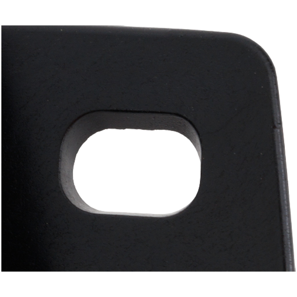 FREIGHTLINER CASCADIA 18-22 FRONT BUMPER BRACKET RH, Black, Outer Air Dam Bumper Carrier